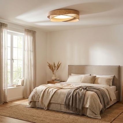 BRILAGI - LED stropna svjetiljka VELVET TWIST LED/24W/230V 4000K Ø 55 cm bež