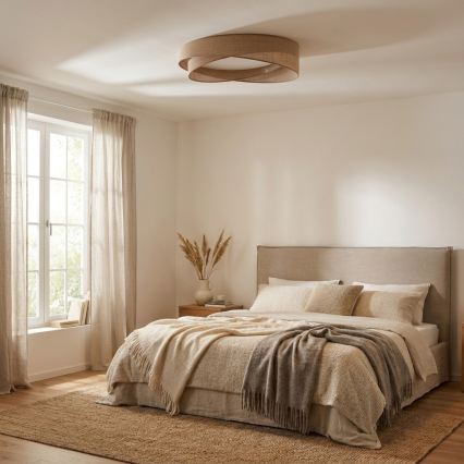 BRILAGI - LED stropna svjetiljka VELVET TWIST LED/24W/230V 4000K Ø 55 cm bež