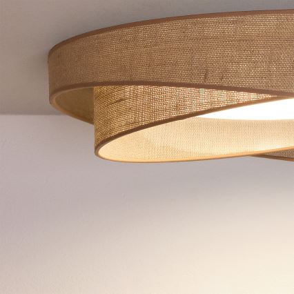BRILAGI - LED stropna svjetiljka VELVET TWIST LED/24W/230V 4000K Ø 55 cm bež