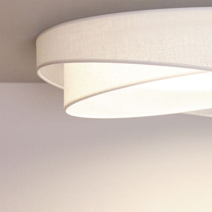 BRILAGI - LED stropna svjetiljka VELVET TWIST LED/24W/230V 4000K Ø 55 cm bijela