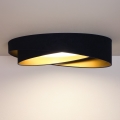 BRILAGI - LED Stropna svjetiljka VELVET TWIST LED/24W/230V 4000K Ø 55 cm plava/zlatna