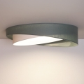 BRILAGI - LED stropna svjetiljka VELVET TWIST LED/24W/230V 4000K Ø 55 cm zelena/bijela