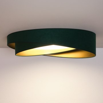 BRILAGI - LED stropna svjetiljka VELVET TWIST LED/24W/230V 4000K Ø 55 cm zelena/zlatna