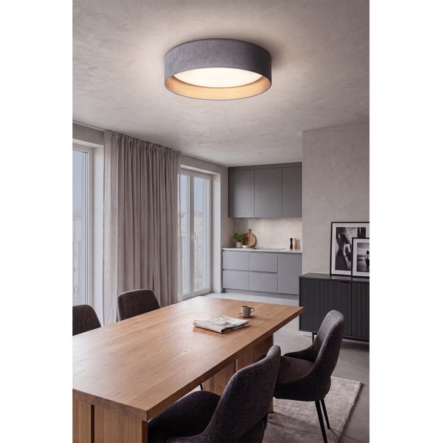 Brilagi - LED stropno svjetlo VELVET VARI LED/24W/230V 3000/4000/6500K Ø 45 cm siva/zlatna