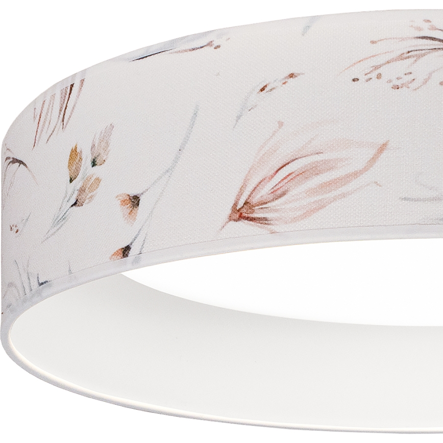 Brilagi - LED stropna svjetiljka VELVET VARI LED/24W/230V 3000/4000/6500K Ø 45 cm bijela/cvjetni motiv