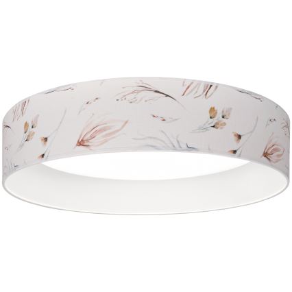 Brilagi - LED stropna svjetiljka VELVET VARI LED/24W/230V 3000/4000/6500K Ø 45 cm bijela/cvjetni motiv