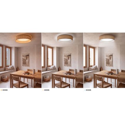 Brilagi - LED stropno svjetlo VELVET VARI LED/24W/230V 3000/4000/6500K Ø 45 cm bež