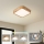 Brilagi - LED stropna svjetiljka WOODLINE SQUARE LED/32W/230V 3000/4000/6000K hrast 30x30 cm