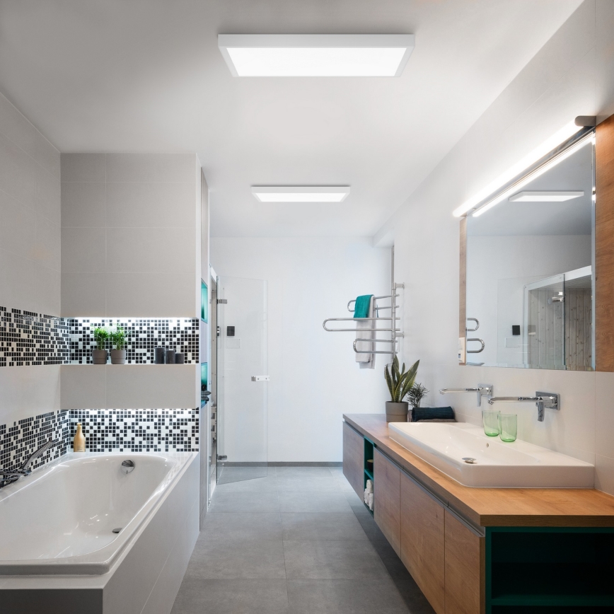 Brilagi - LED Stropna svjetiljka za kupaonicu FRAME LED/40W/230V 60x60 cm IP44 bijela