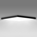 Brilagi - LED Stropna svjetiljka za kupaonicu FRAME LED/40W/230V 60x60 cm IP44 crna