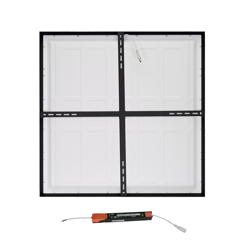 Brilagi - LED Stropna svjetiljka za kupaonicu FRAME LED/40W/230V 60x60 cm IP44 crna