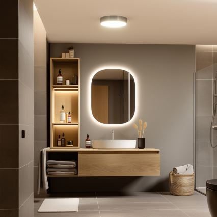 Brilagi - LED kupaonska stropna svjetiljka POOL LED/24W/230V 3000/4000/5500K Ø 30 cm IP54 mesing