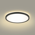 Brilagi - LED Stropna svjetiljka za kupaonicu ULTRA SLIM LED/12W/230V pr. 22,5 cm crna IP54
