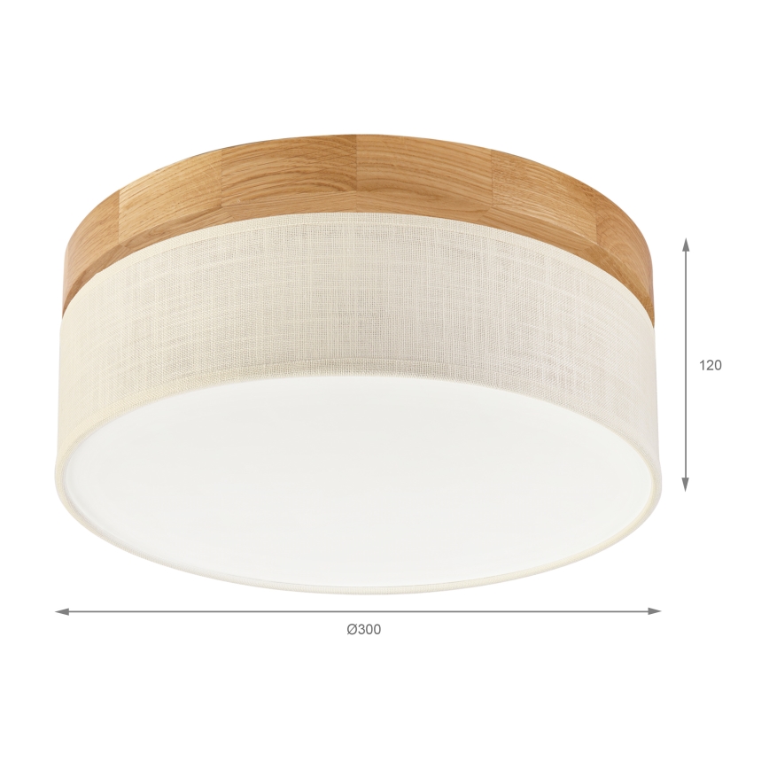 Brilagi - LED Stropna svjetlost BELLADONNA LED/20W/230V promjer 30 cm krem/buku