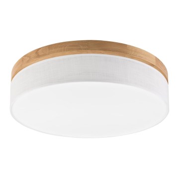 Brilagi - LED Stropna svjetlost BELLADONNA LED/36W/230V promjer 50 cm bijela/dub