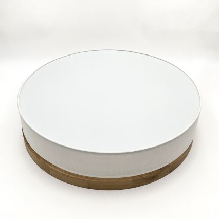 Brilagi - LED Stropna svjetlost BELLADONNA LED/36W/230V promjer 50 cm bijela/dub