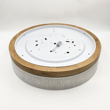 Brilagi - LED Stropna svjetlost BELLADONNA LED/36W/230V promjer 50 cm bijela/dub