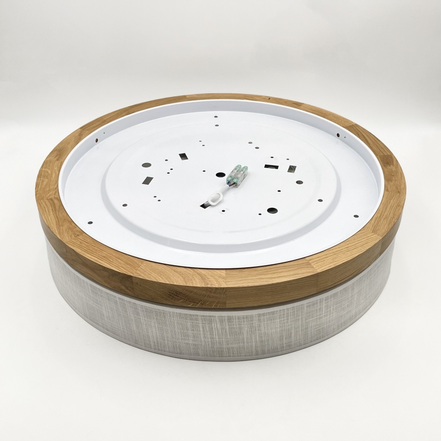 Brilagi - LED Stropna svjetlost BELLADONNA LED/36W/230V promjer 50 cm bijela/dub