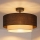 Brilagi - LED stropni luster BOHO ECO 1xE27/10W/230V promjer 40 cm smeđa/krema