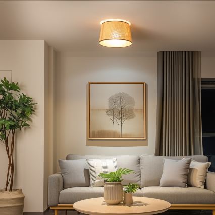 Brilagi - LED stropni luster CERIA 1xE27/40W/230V Ø 35 cm bež