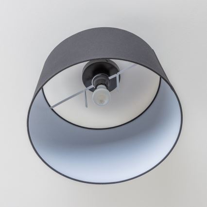 Brilagi - LED stropni luster CERIA 1xE27/40W/230V Ø 45 cm crni