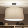 Brilagi - LED stropni luster CERIA 1xE27/60W/230V Ø 45 cm crna/siva