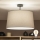 Brilagi - LED stropni luster CERIA 1xE27/60W/230V Ø 45 cm crna/siva
