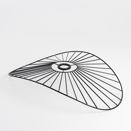 Brilagi - LED stropni luster CERIA WIRE 1xE27/40W/230V 40x56 cm crna/hrast