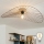 Brilagi - LED stropni luster CERIA WIRE 1xE27/40W/230V 60x80 cm bronza/hrast