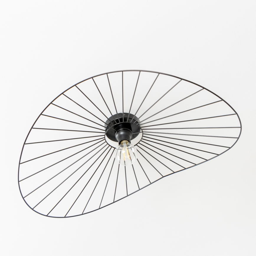 Brilagi - LED stropni luster CERIA WIRE 1xE27/40W/230V 60x80 cm crna