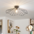 BRILAGI - LED stropni luster CERIA WIRE 1xE27/40W/230V, promjer 60 cm, crna