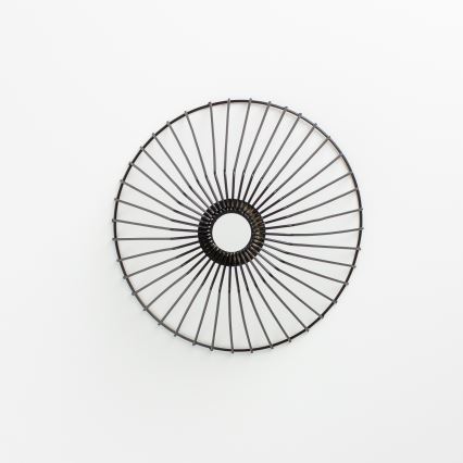 Brilagi - LED stropni luster CERIA WIRE 1xE27/40W/230V Ø 30 cm crni