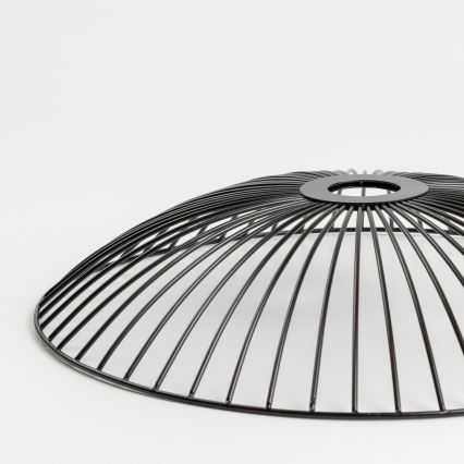 Brilagi - LED stropni luster CERIA WIRE 1xE27/40W/230V Ø 38 cm crna/hrast