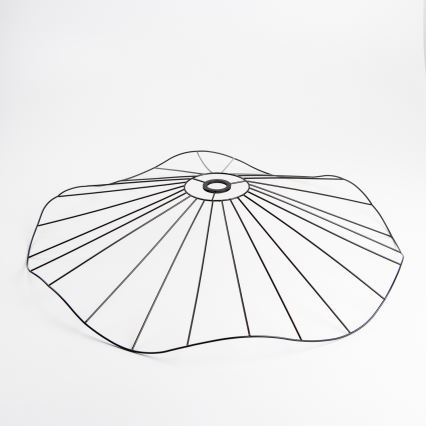 Brilagi - LED stropni luster CERIA WIRE 1xE27/40W/230V Ø 80 cm crna/hrast