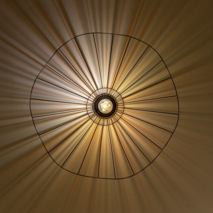 Brilagi - LED stropni luster CERIA WIRE 1xE27/40W/230V Ø 80 cm crni