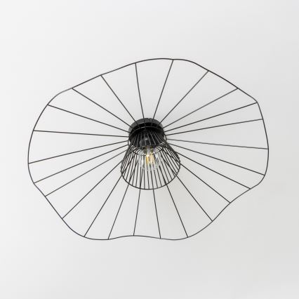 Brilagi - LED stropni luster CERIA WIRE 1xE27/40W/230V Ø 80 cm crni