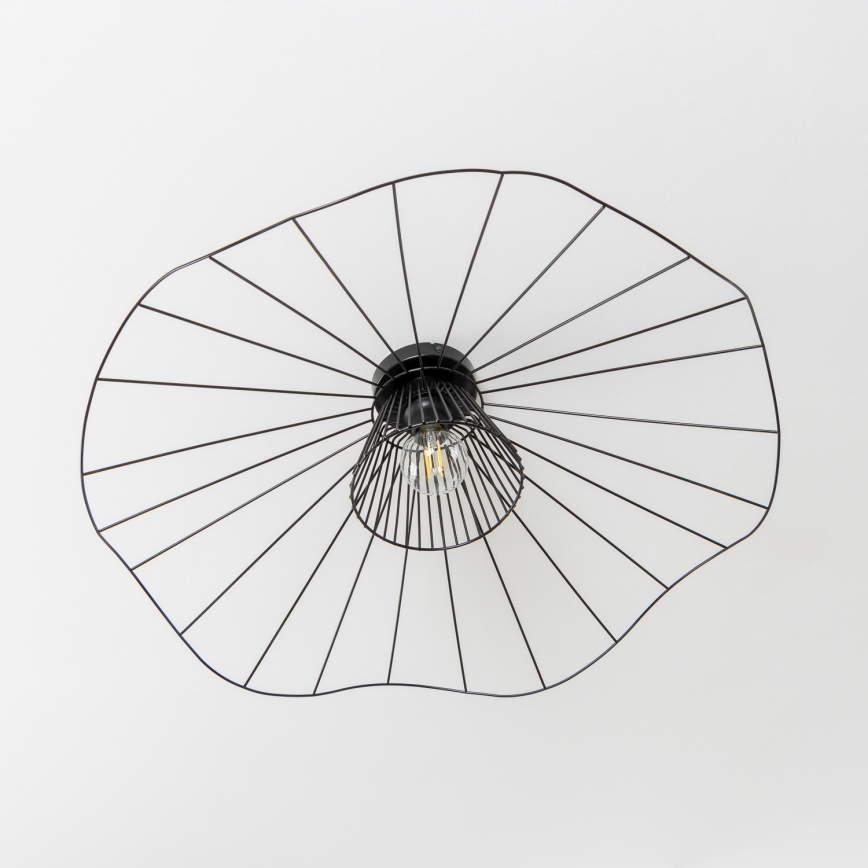 Brilagi - LED stropni luster CERIA WIRE 1xE27/40W/230V Ø 80 cm crni