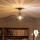 Brilagi - LED stropni luster CERIA WIRE 1xE27/60W/230V Ø 80 cm crna