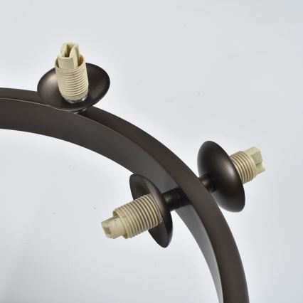Brilagi - LED stropni luster MILLA 10xG9/3W/230V smeđa/dimljeno smeđa