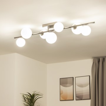 Brilagi - LED stropni luster MILLA 7xG9/3W/230V crni krom/bijela