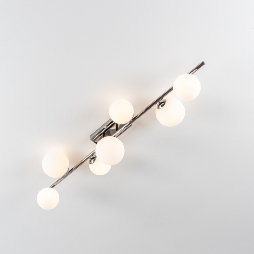 Brilagi - LED stropni luster MILLA 7xG9/3W/230V crni krom/bijela