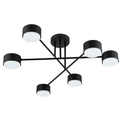 Brilagi - LED stropni luster MONO 6xGX53/13W/230V crni