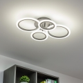 Brilagi - LED stropni luster ORBITS s prigušivanjem LED/50W/230V 3000-6500K crni + daljinski upravljač