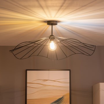 Brilagi - LED stropni luster za površinsku ugradnju CERIA WIRE 1xE27/60W/230V Ø 80 cm, crna