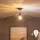 Brilagi - LED stropni luster za površinsku ugradnju CERIA WIRE 1xE27/60W/230V Ø 80 cm, crna