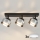 Brilagi - LED Stropni spot AURA LUX 3xGX53/30W/230V crna/dimna