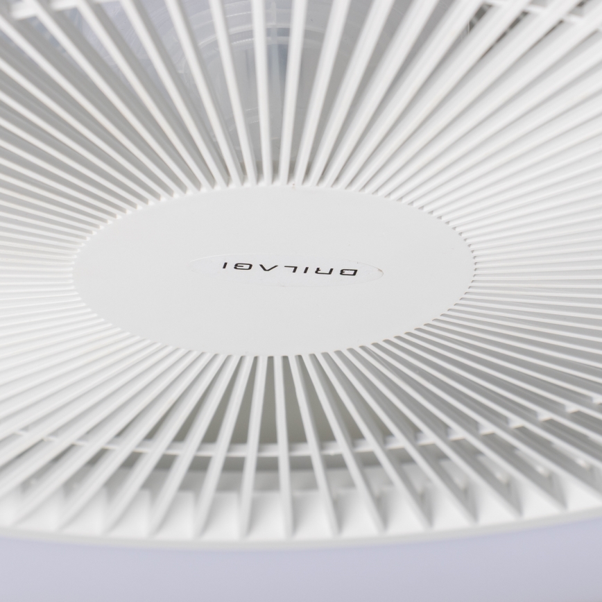 Brilagi - LED dimabilno svjetlo s ventilatorom AURA LED/38W/230V 3000-6000K bijela + daljinski upravljač