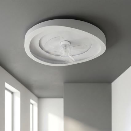 Brilagi - LED prigušiv stropni ventilator LED/80W/230V 3000-6500K Ø 50 cm bijela + daljinski upravljač