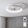 Brilagi - LED stropni ventilator s mogućnošću prigušivanja LED/34W/230V 3000-6500K Ø 50 cm bijeli + daljinski upravljač