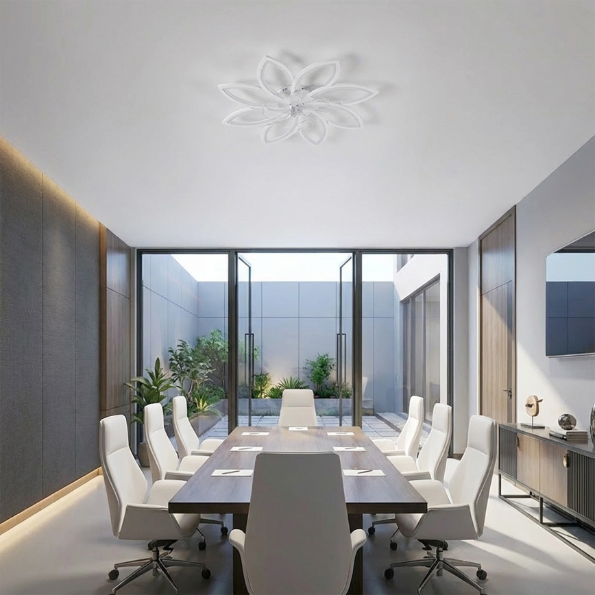 Brilagi - LED prigušivi stropni ventilator LED/43W/230V 3000-6500K promjer 90 cm bijela + daljinski upravljač